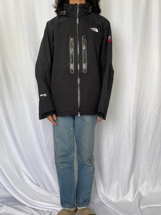 ザノースフェイス 黒 ブラック ジャケット アウトドア サミット