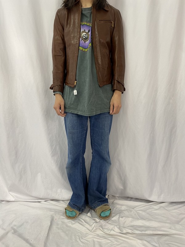 40年代 40s ブラウン 革 タロン │ヴィテージ古着屋Feeet 通販 名古屋