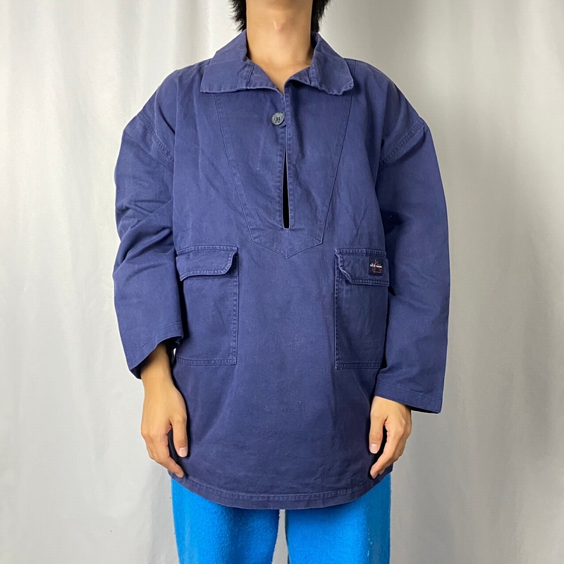 EURO ユーロ ヨーロッパ フランス製 紺 ネイビー プルオーバー