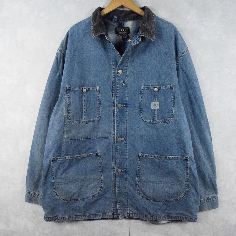 ラルフローレン ダブルアールエル デニムジャケット │ヴィテージ古着
