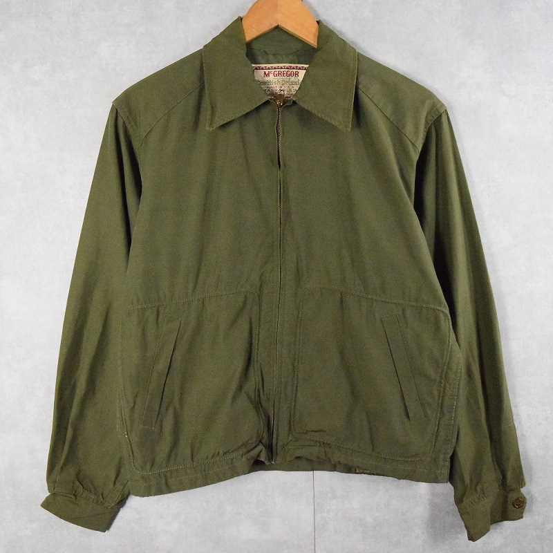 50年代 50s マクレガー アメリカ製 スイングトップ カーキ