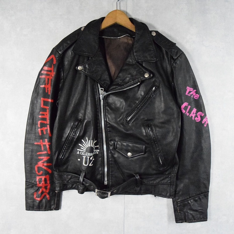 レザージャケット パンク ロック │ヴィテージ古着屋Feeet 通販 名古屋