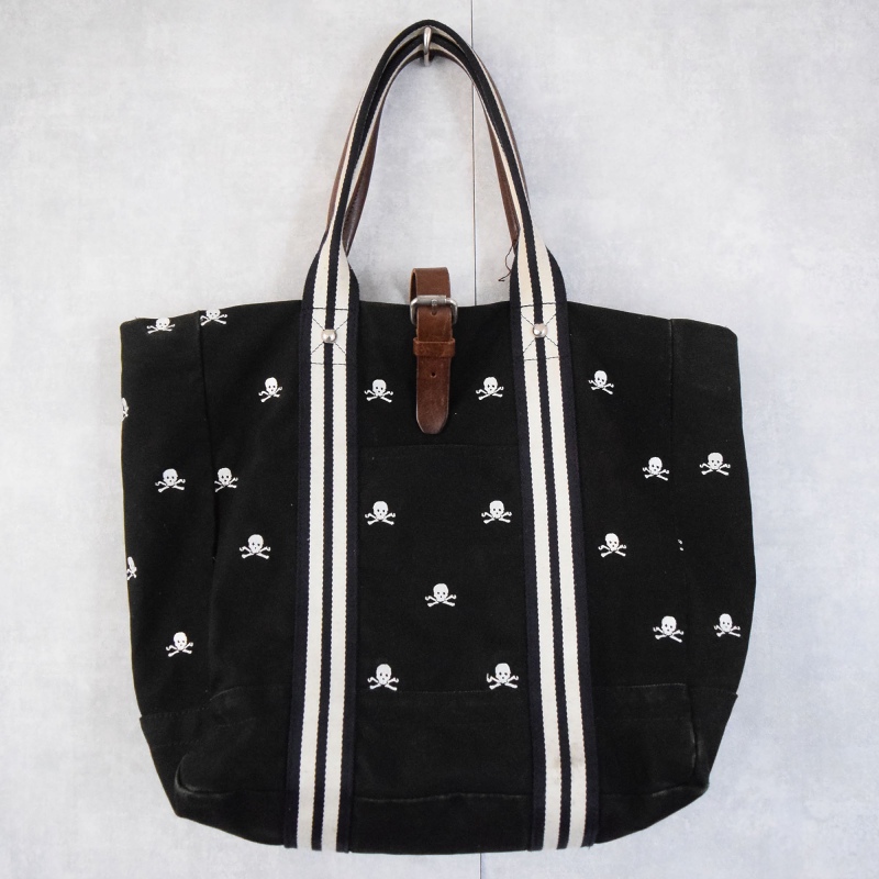 ラルフローレン ラグビー 骸骨 総柄 鞄 バッグ │ヴィテージ古着屋