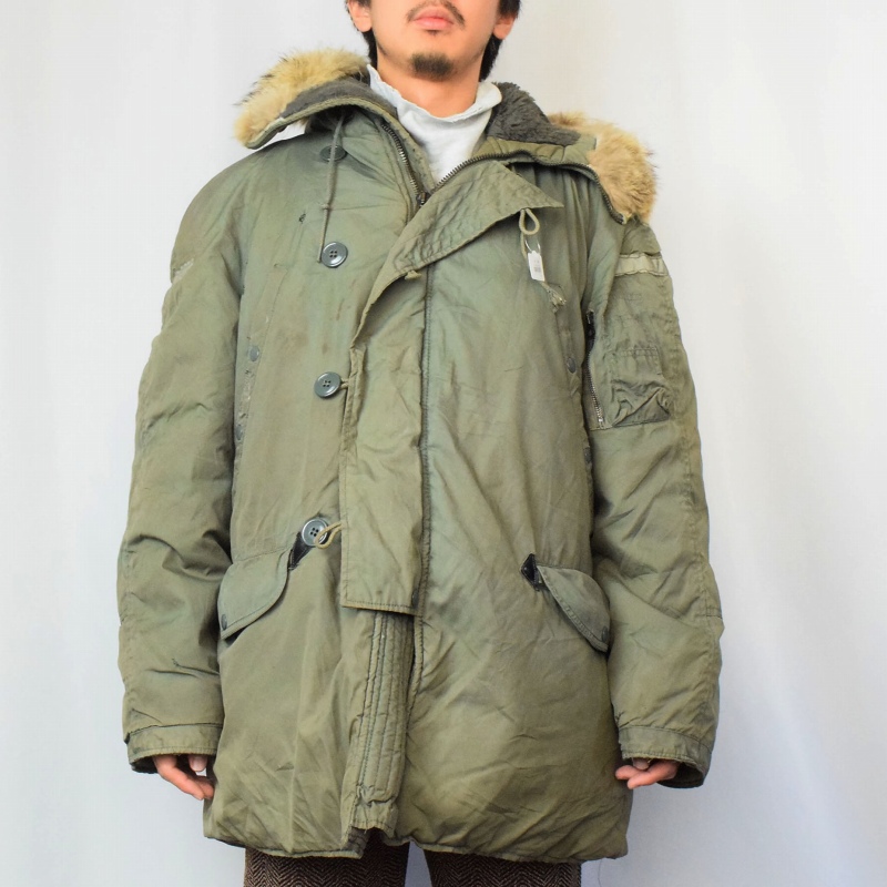 70年代 70s アメリカ軍 米軍 ミリタリー 空軍 カーキ MIL-J-6279H