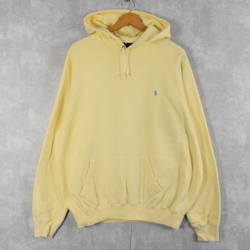 ポロラルフローレン 黄色 イエロー パーカー |ヴインテージ古着屋Feeet