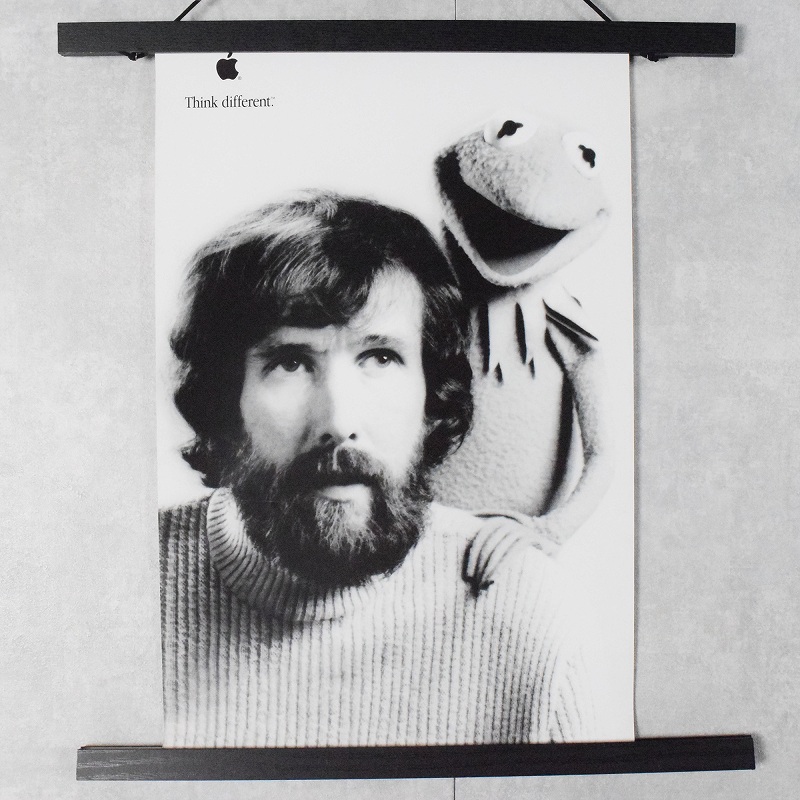 90年代 90s ジムヘンソン カーミット シンクディッフェレント アップル