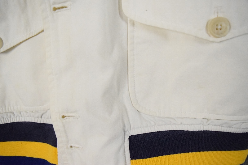 80s 90s 80年代 90年代 ポロラルフローレン ブルゾン 白 ホワイト