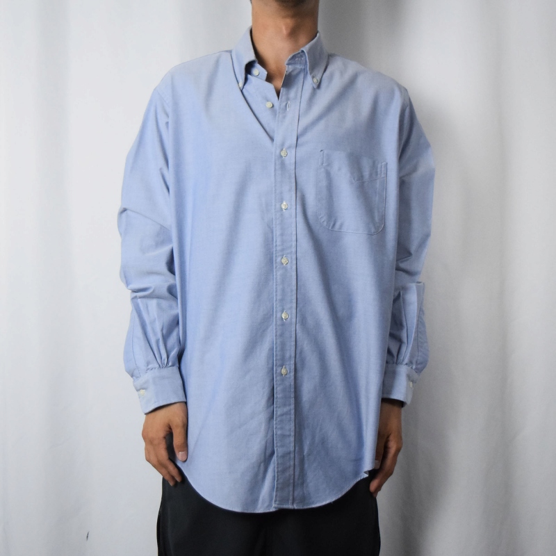 ブルックスブラザーズ アメリカ製 水色 ライトブルー 長袖