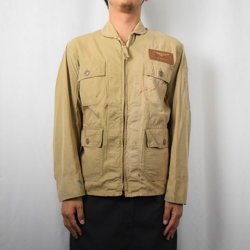 40年代 40s usネイビー ミリタリー アメリカ軍 米軍 空軍 コの字エンド