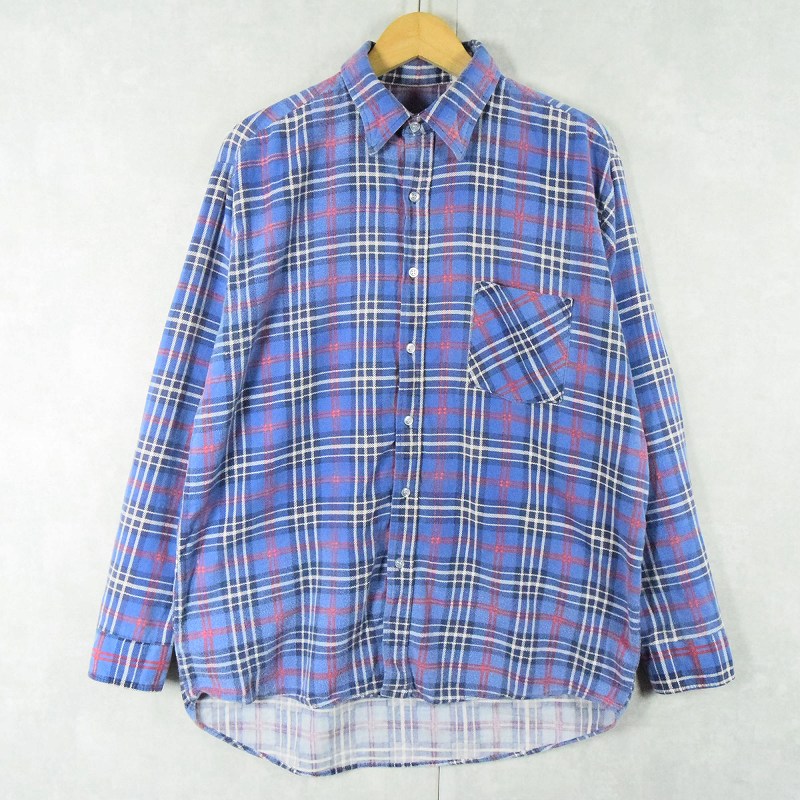 90年代 90s 長袖シャツ フランネル コットン | ビンテージ古着屋Feeet