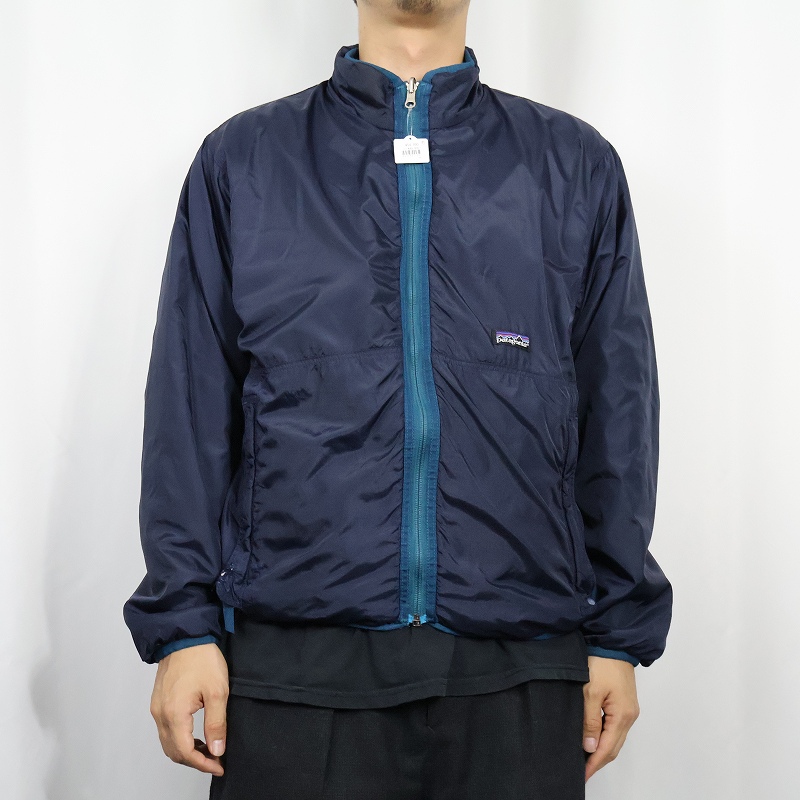 パタゴニア 90s 90年代 グリセードジャケット 紺 ネイビー ナイロン