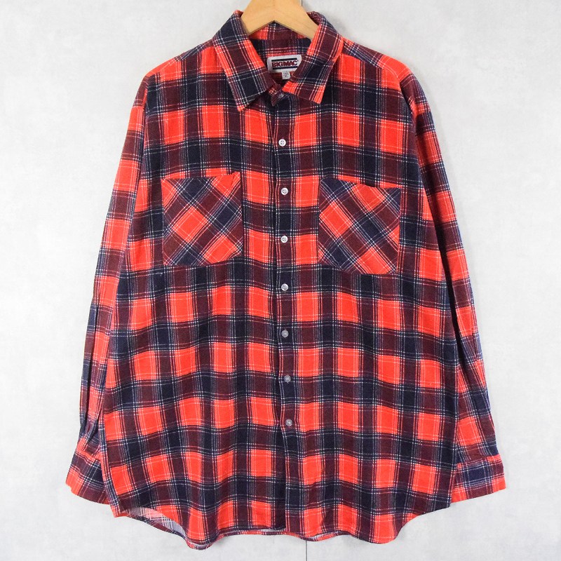 80s 80年代 ビッグマック 赤 レッド 長袖| ビンテージ古着屋Feeet 通販