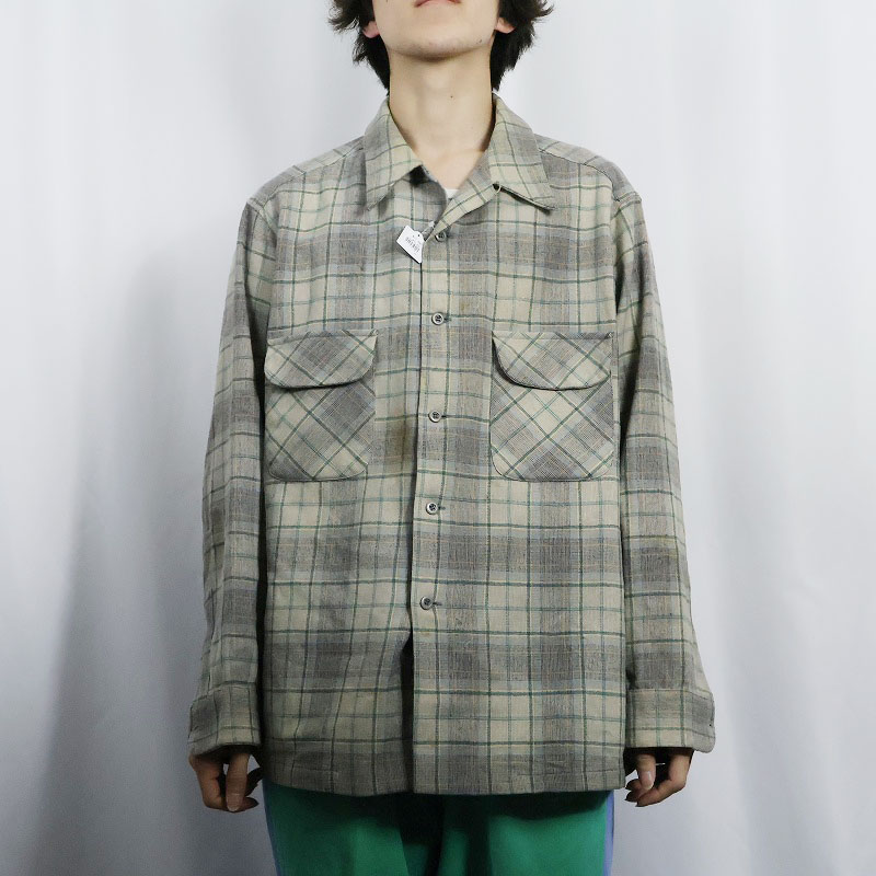70s 70年代 アメリカ製 ペンドルトン チェック柄 シャツ | ビンテージ