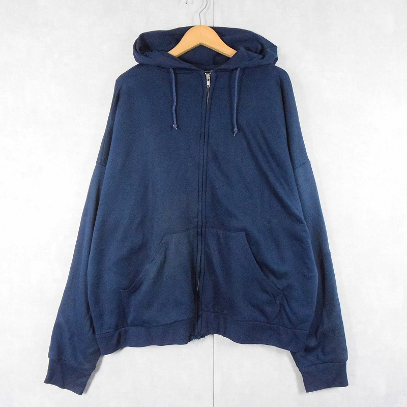 80s 80年代 サウスウエスト 紺 ネイビー フーディ アメリカ製