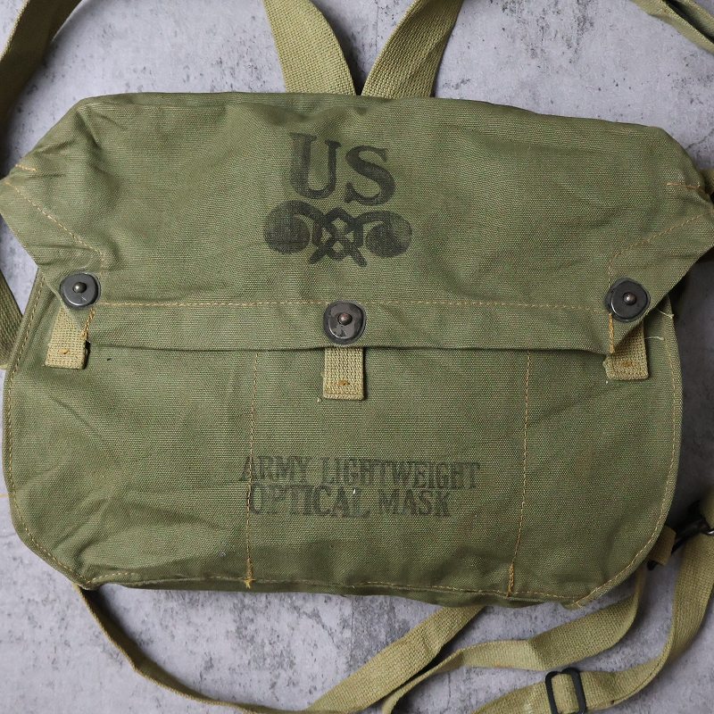 40s 40年代 WWII アメリカ軍 米軍 オプティカル ガスマスク リュック