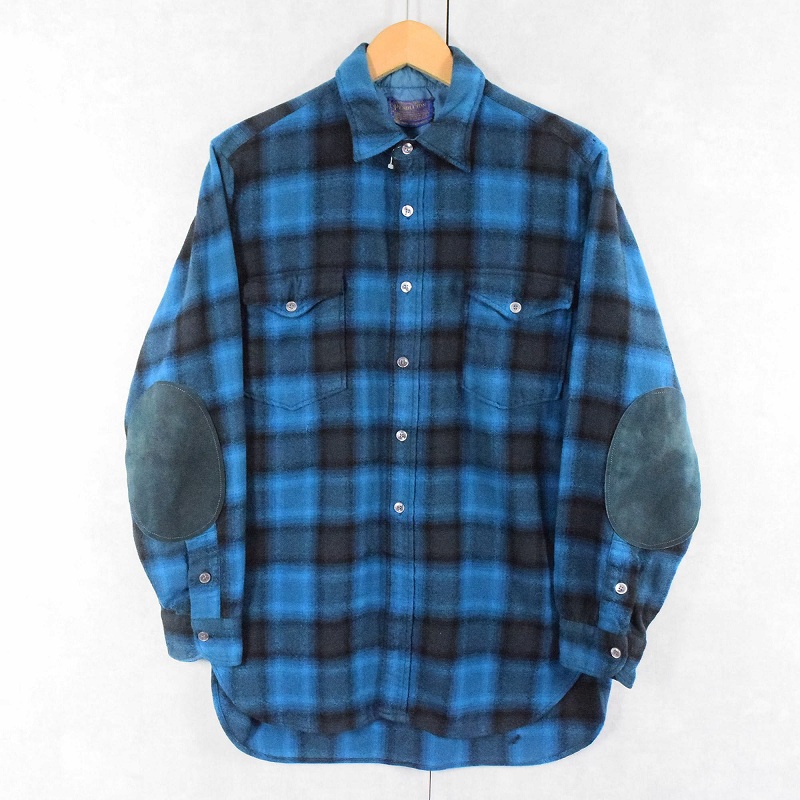 60年代 60s ペンドルトン 青 ブルー 長袖 │ヴィテージ古着屋Feeet