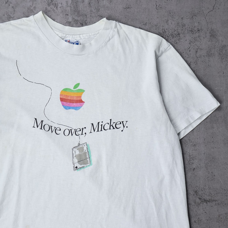 80年代 80s アップル アメリカ製 白 ホワイト テック TECH 企業 IT