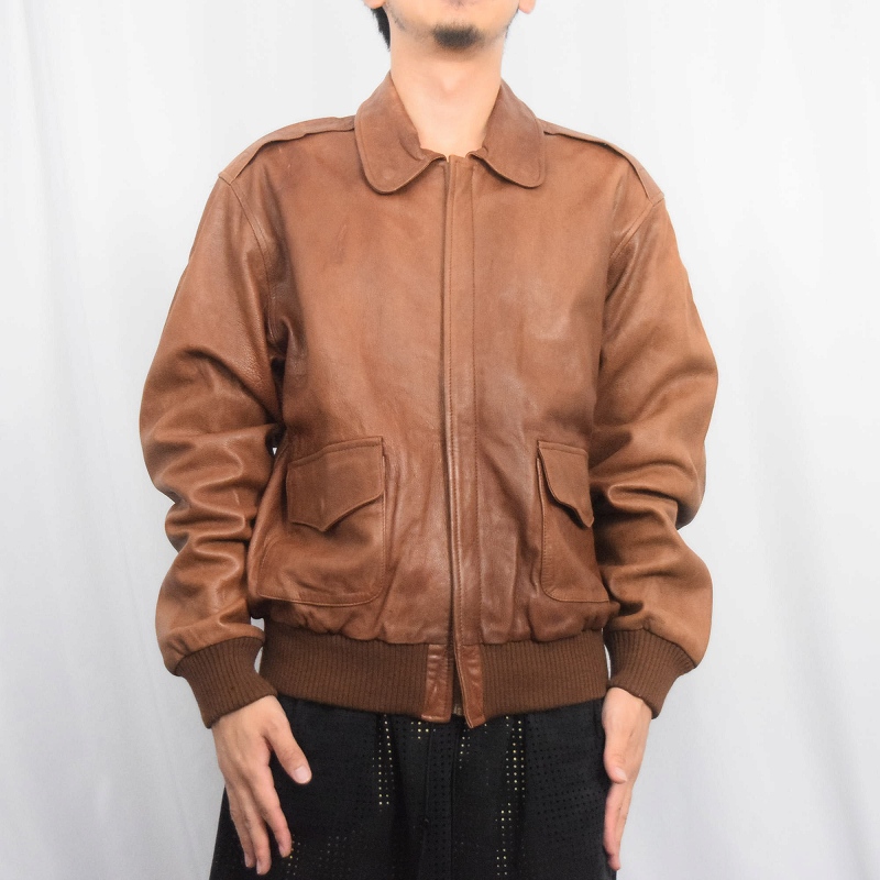 ポロラルフローレン レザージャケット フライトジャケット ミリタリー