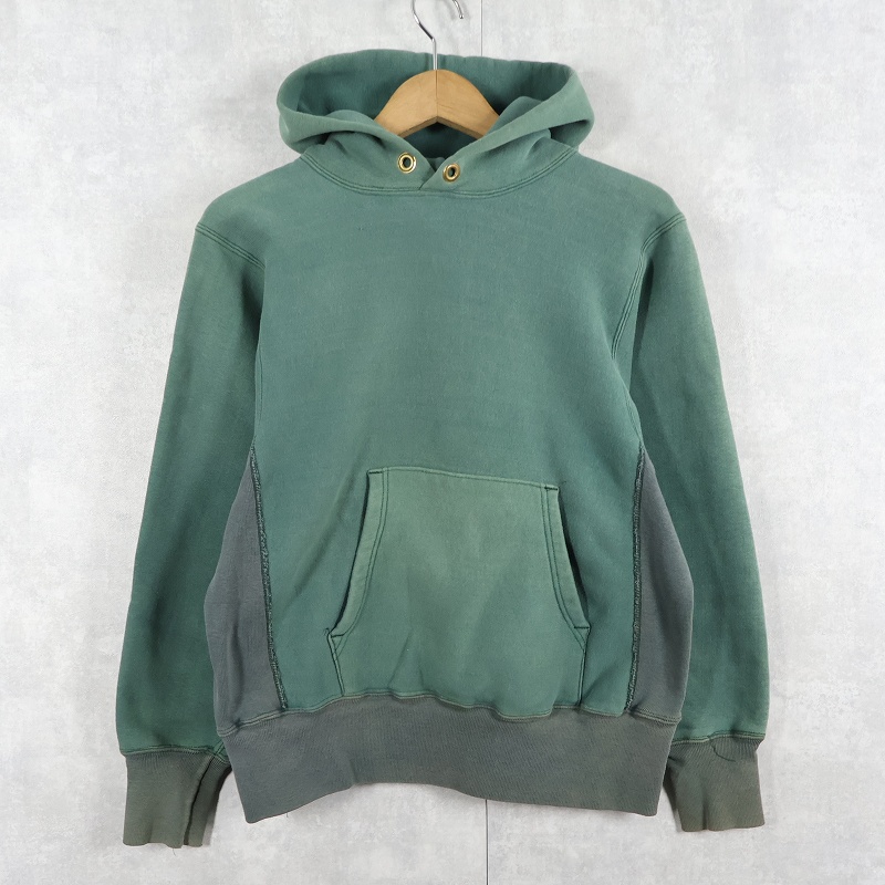 80年代 80s チャンピオン リバースウィーブ アメリカ製 緑 グリーン