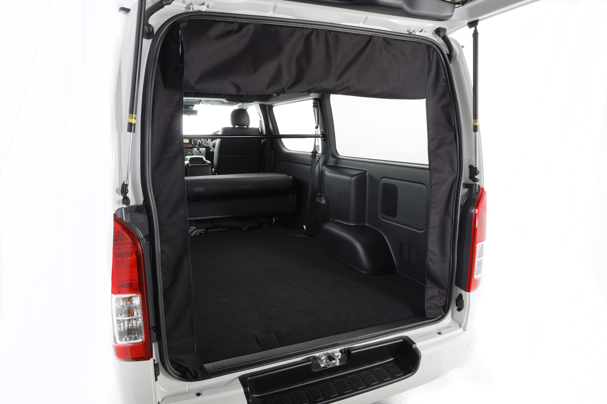 マグネット開閉式防虫ネット ハイエースリア1面(標準ボディ/ワイド