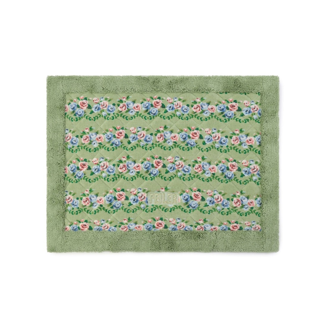 ノスタルジックノート バスマット NLN-260255(ペールグリーン): FEILER