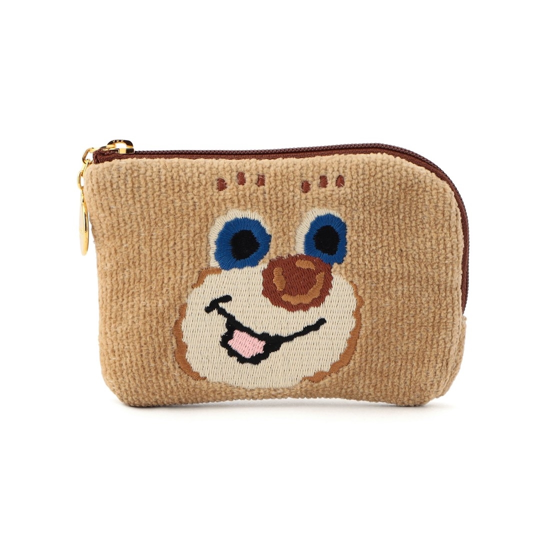 ドアップテディ L字ポーチ L/DUT-243231(ベージュ): LOVERARY BY