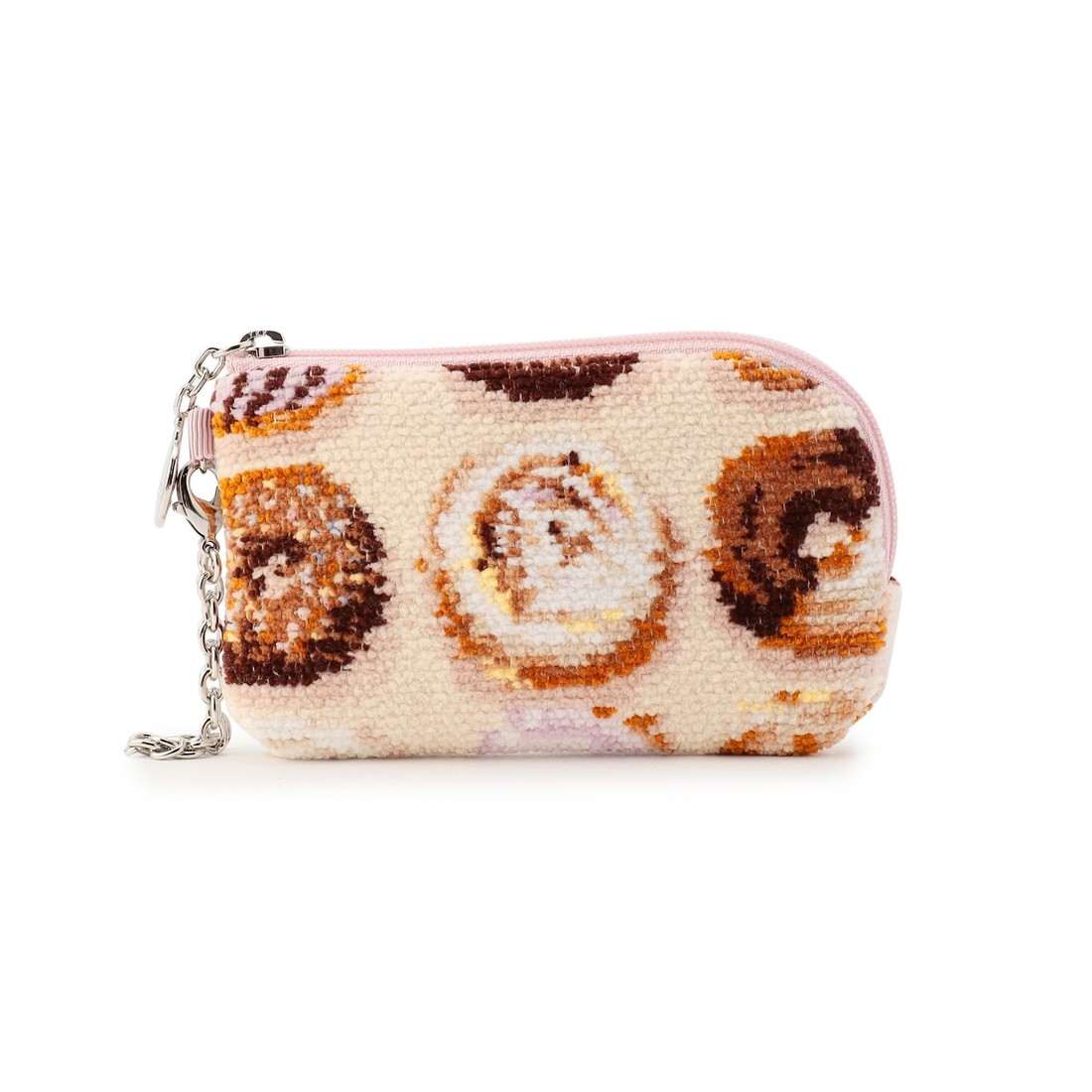 モグモグドーナツ キー&カードポーチ L/MOG-243167(ベージュ