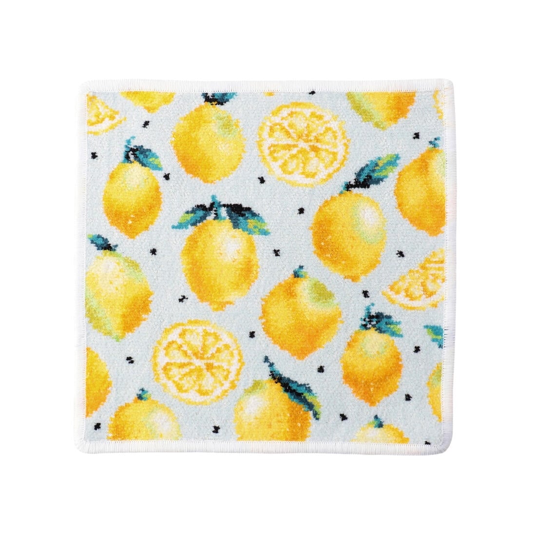 レモンドット ハンカチ(ペールブルー): LOVERARY BY FEILER