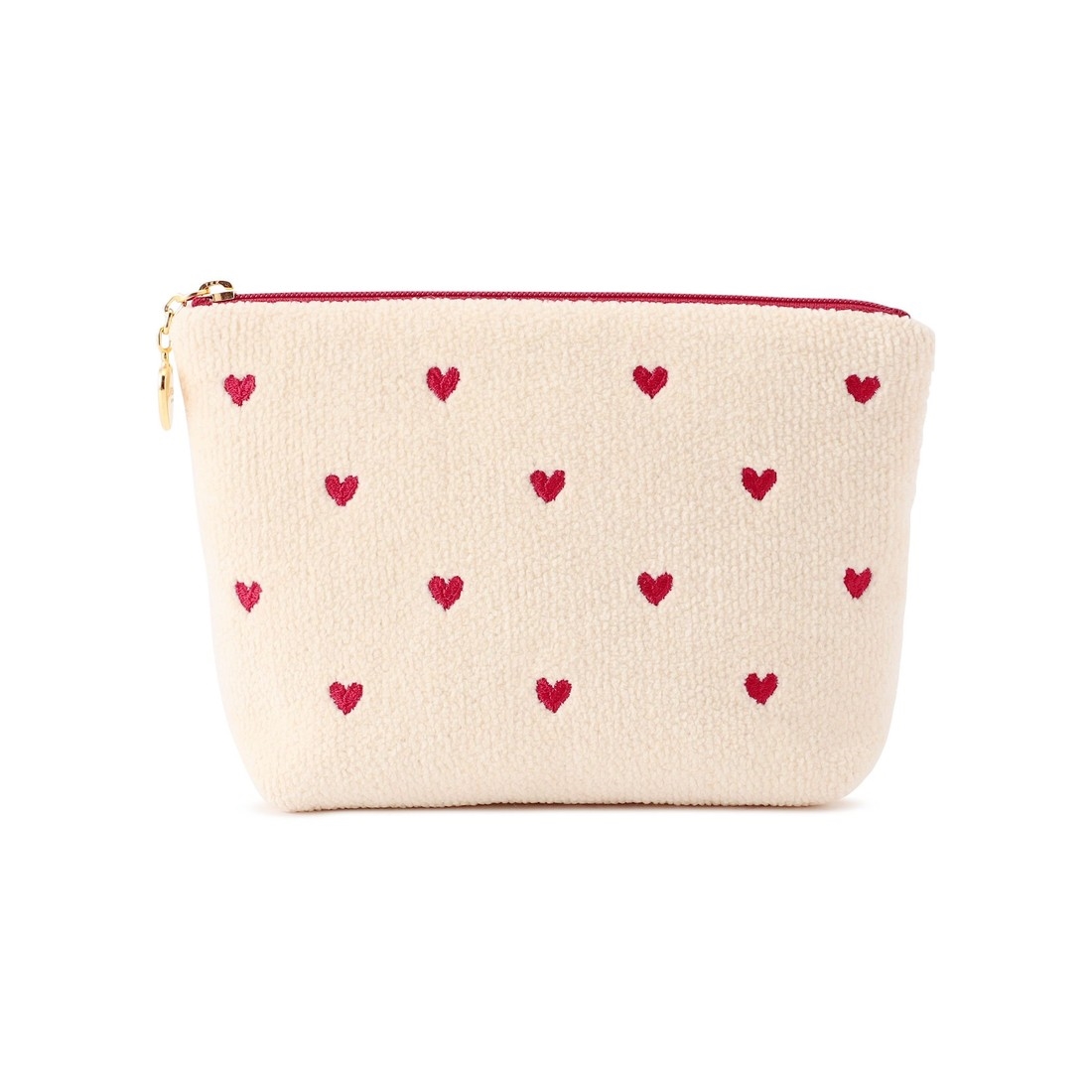 ラブラリーハート 舟型ポーチM L/LRH-243238(アイボリー): LOVERARY BY