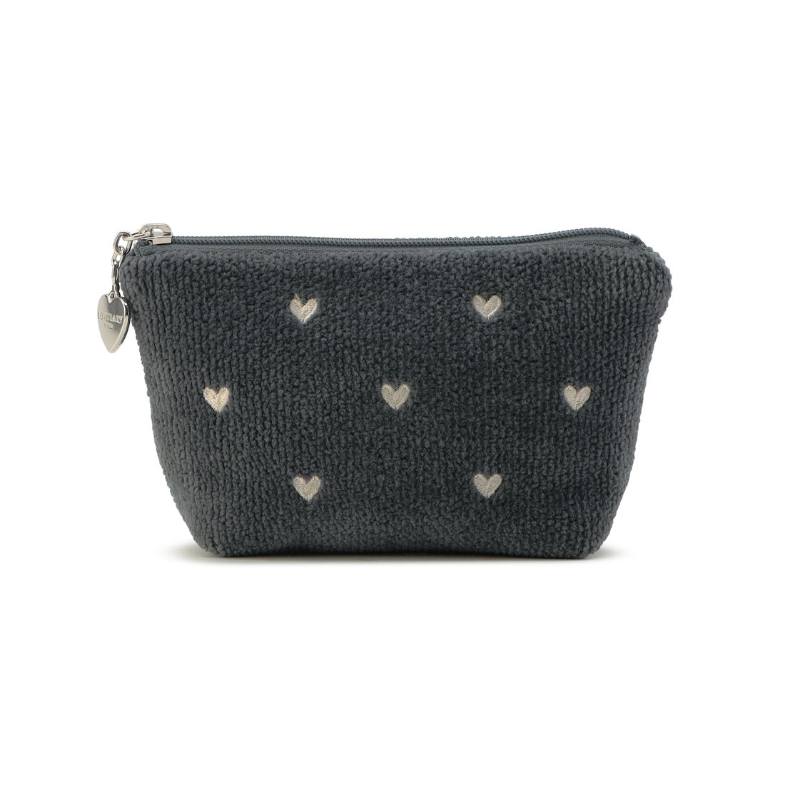 ラブラリーハート 舟型ポーチS L/LRH-257146(グレー): LOVERARY BY