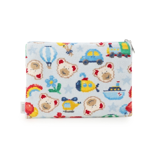 リーベトレジャーボックス ポーチ LTX-251088(ペールブルー): FEILER