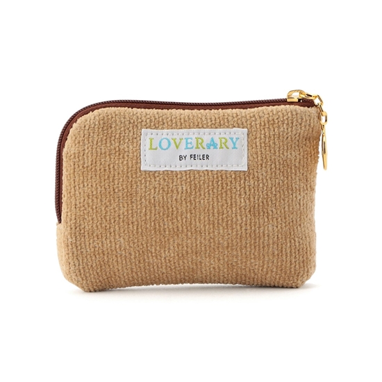 ドアップテディ L字ポーチ L/DUT-243231(ベージュ): LOVERARY BY