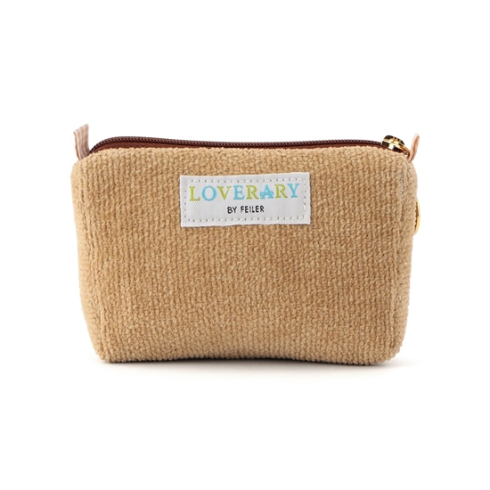 ドアップテディ ポーチ L/DUT-243232(ベージュ): LOVERARY BY FEILER