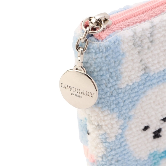 モフモフワンチャン ティッシュポーチ L/MWC-257364（WEB限定）(ペール