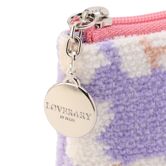 モフモフネコチャン L字ポーチ L/MNC-260279（WEB限定）(ペール