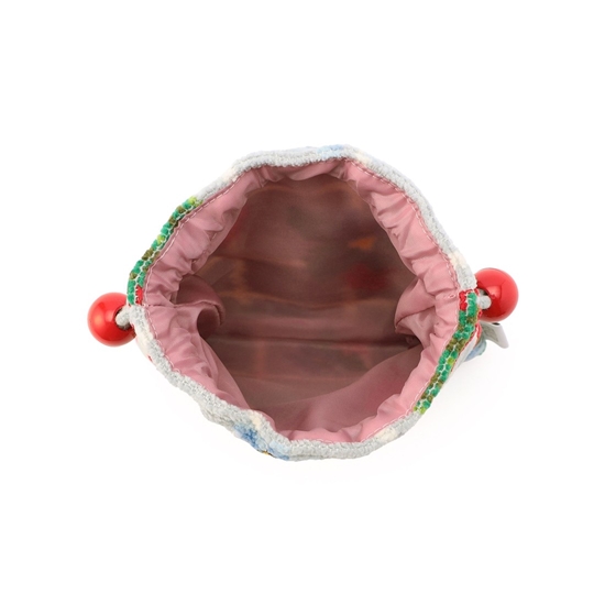 ストロベリーフィールドプティ 巾着 SFP-257239(シルバーグレー