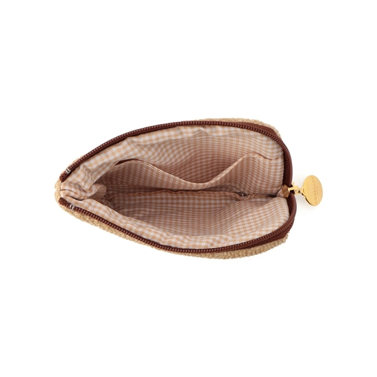 ドアップテディ L字ポーチ L/DUT-243231(ベージュ): LOVERARY BY