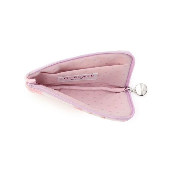 モフモフネコチャン L字ポーチ L/MNC-260279(ペールピンク): LOVERARY