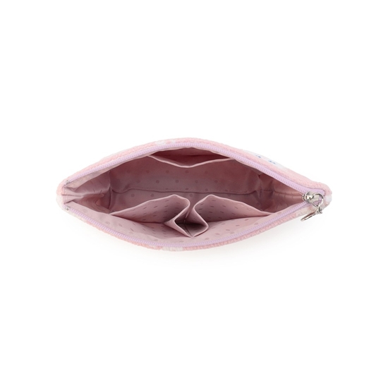 モフモフネコチャン 舟型ポーチM L/MNC-260282(ペールピンク