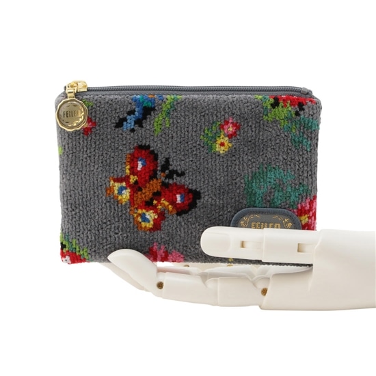 ハイジ ティッシュポーチ HE-166020（銀座・WEB限定）(グレー): FEILER