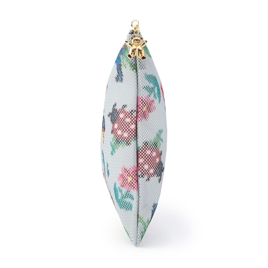 ハイジ メッシュポーチ HEMP-231351(シルバーグレー): FEILER