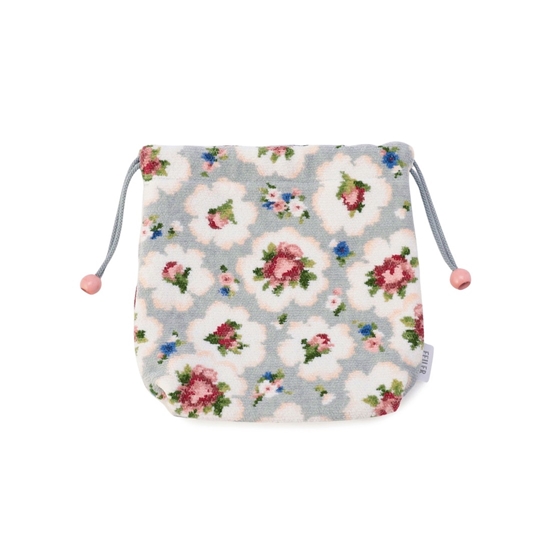 ローズカンタービレ 巾着 RCB-260194(シルバーグレー): FEILER