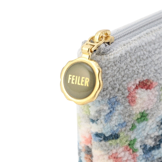 ノスタルジックノート ポーチ NLN-260244(シルバーグレー): FEILER