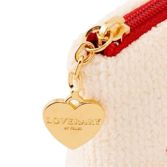 ラブラリーハート 舟型ポーチS L/LRH-243237(アイボリー): LOVERARY BY