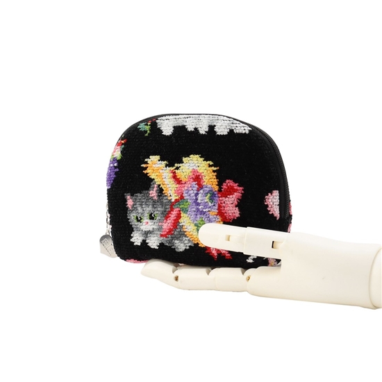 モンプティシャ ポーチ MCH-260373（WEB限定）(ブラック): FEILER