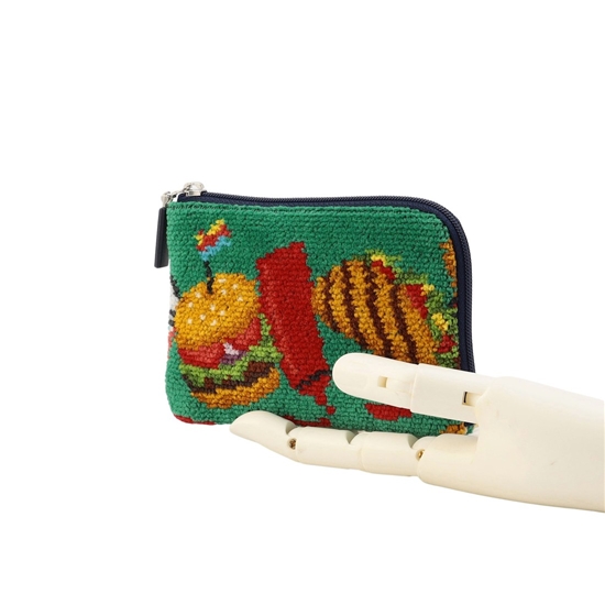 バーガーショップ L字ポーチ L/BUR-257126（WEB限定）(グリーン