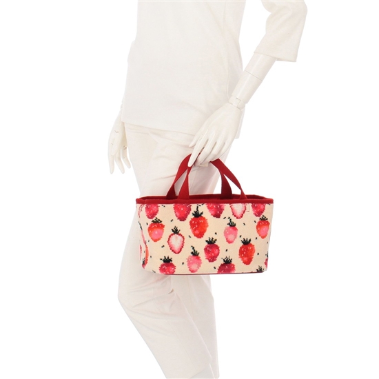 ストロベリードット ベビーカーポーチ L/STD-253018(アイボリー