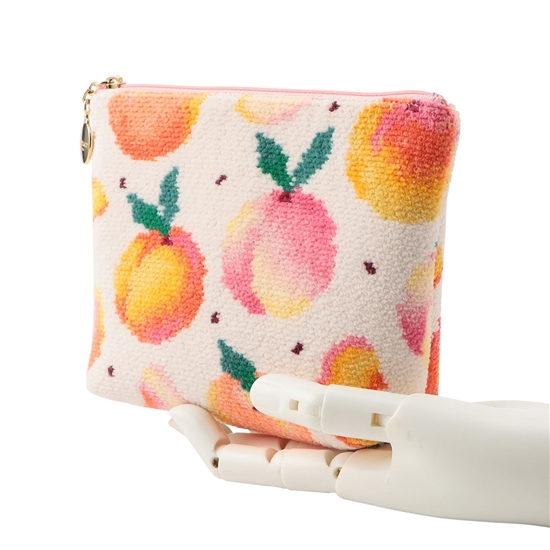 ピーチドット ポーチ L/PCD-233027(ペールアプリコット): LOVERARY BY