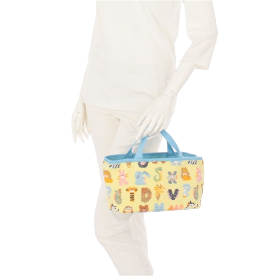 エービーシーズー ベビーカーポーチ L/ABC-257117(ペールイエロー