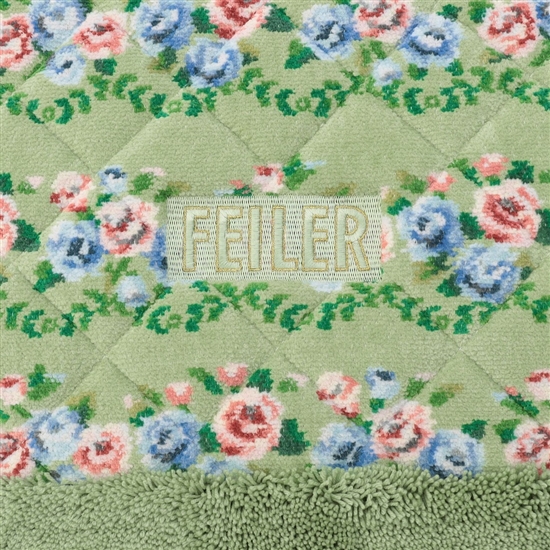 ノスタルジックノート バスマット NLN-260255(ペールグリーン): FEILER